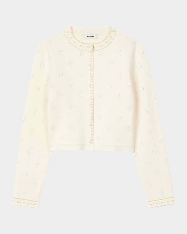 Blondeau Embellished Cardigan
